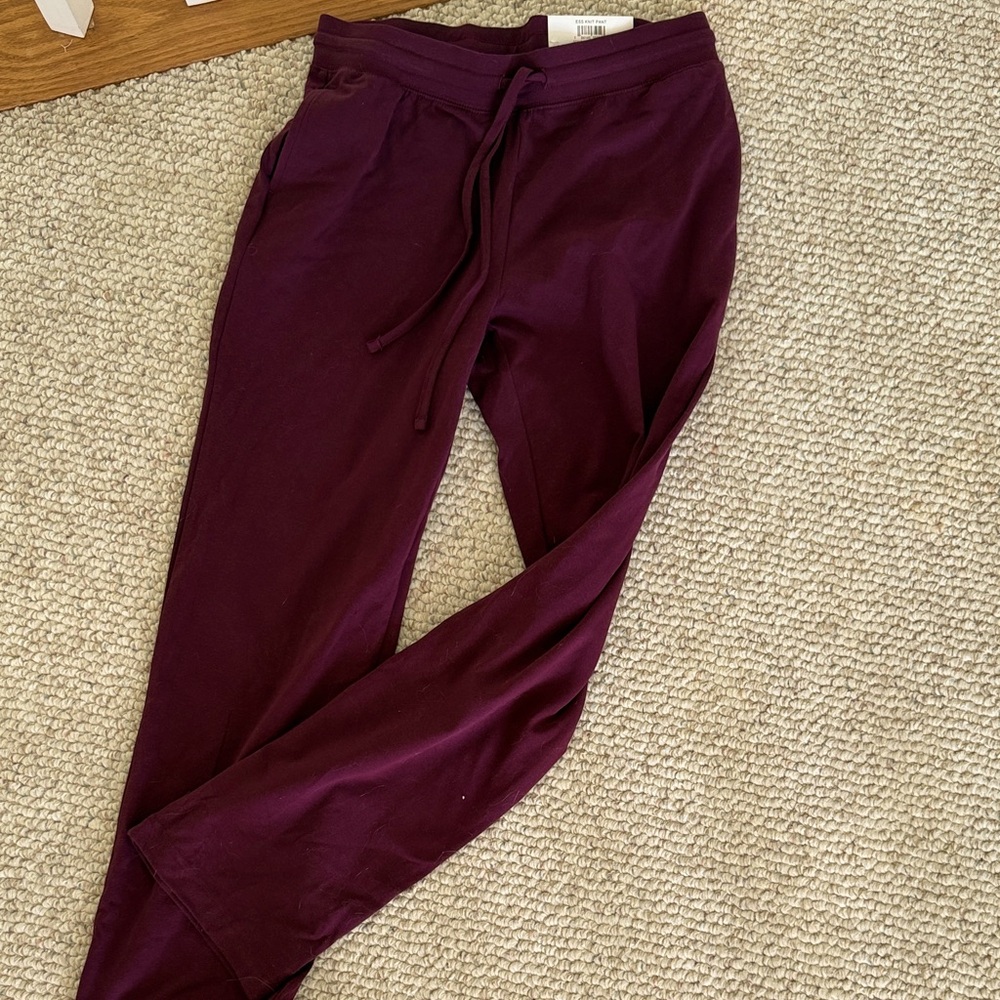 Women’s’ size petite small pants.  Rich berry color